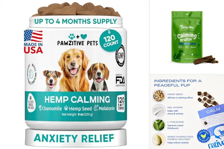 Detailed view of Best Travel Friendly Dog Calming Treats