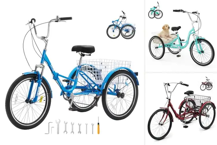 Detailed view of Best Trikes With Folding Baskets