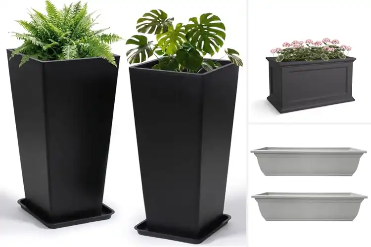 Detailed view of Best Weather Resistant Planter Bins