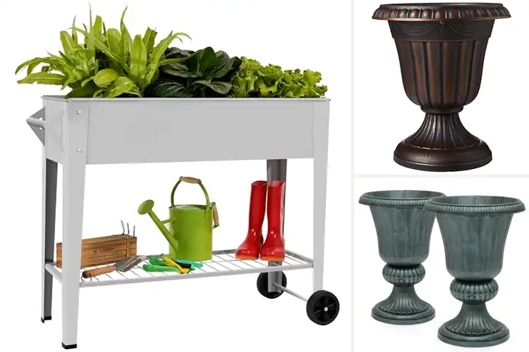 Detailed view of Best Weatherproof Outdoor Planter Durability