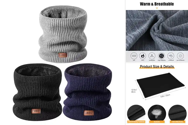 Detailed view of Best Windproof Scarves: Stay Warm and Comfortable Outdoors